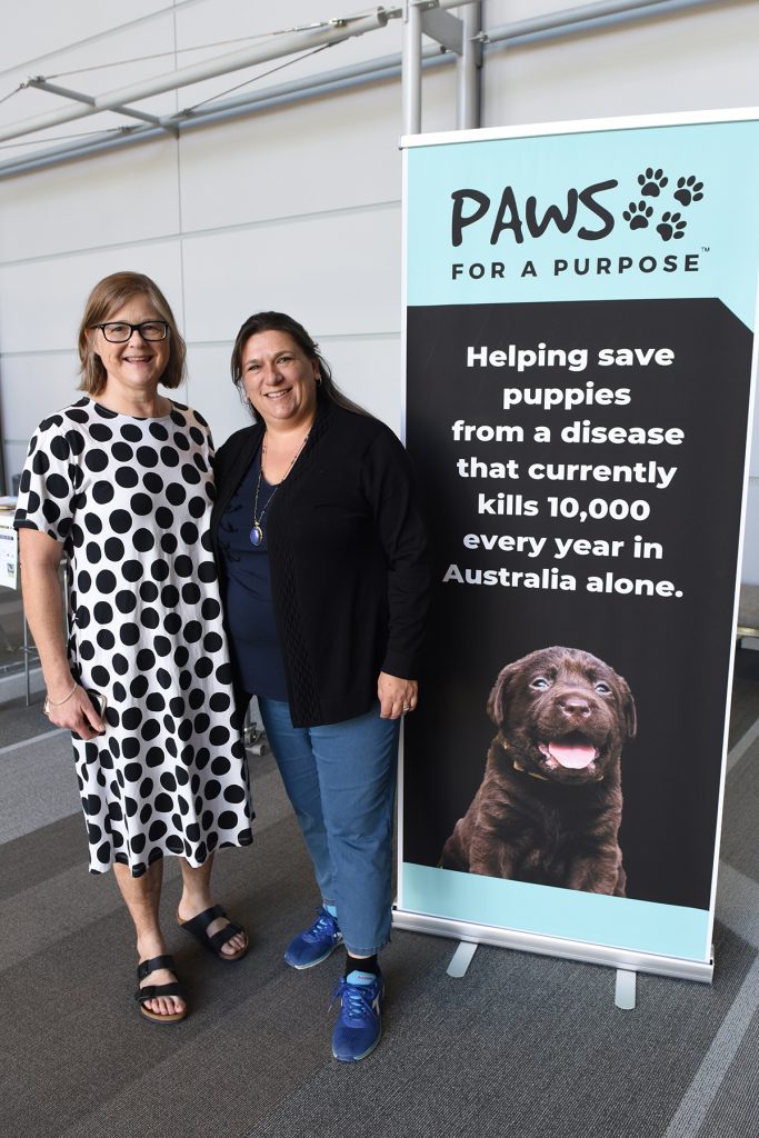 Dr Sandra Steele and Emma